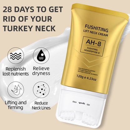 Cross-Border Ah-8 Neck Firming Roller Cream Improves Lifting and Firming Neck Cream Fades Neck Lines Moisturizing Neck Cream Wholesale