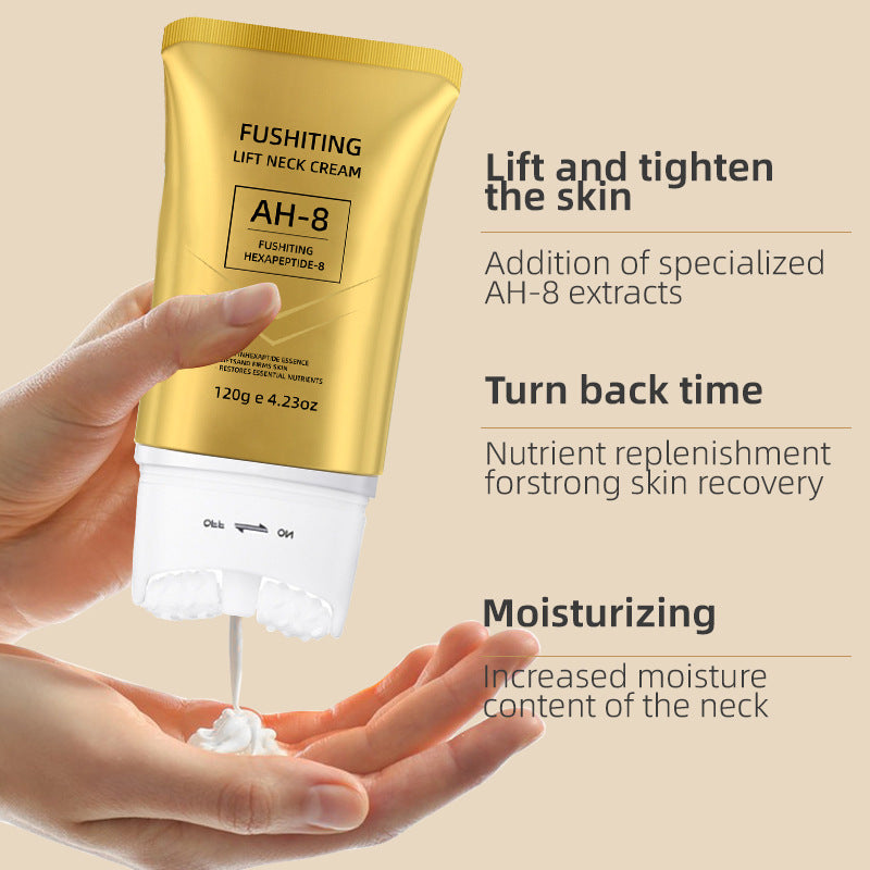 Cross-Border Ah-8 Neck Firming Roller Cream Improves Lifting and Firming Neck Cream Fades Neck Lines Moisturizing Neck Cream Wholesale